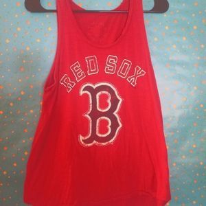 🔴 2/$20 Boston Red Sox baseball Tank top women's size Large